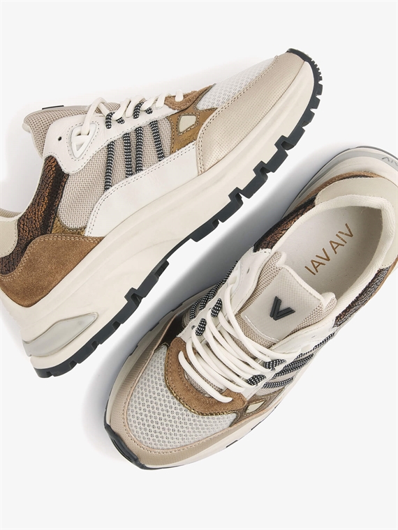 Via Vai Liz Dae Sneakers, Vectra Combi Beige 